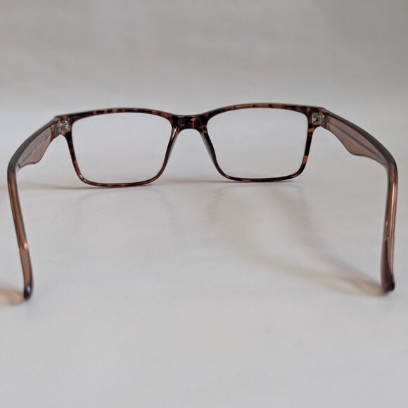 Plastic Rectangle Optical Frame Only (Crystal Tortoise) - Picture 4 of 5